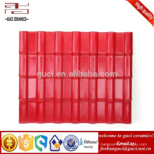 Bamboo Wave Asa Coated Synthetic Resin Roof Tile Width 960 mm Extruded Roofing Sheet